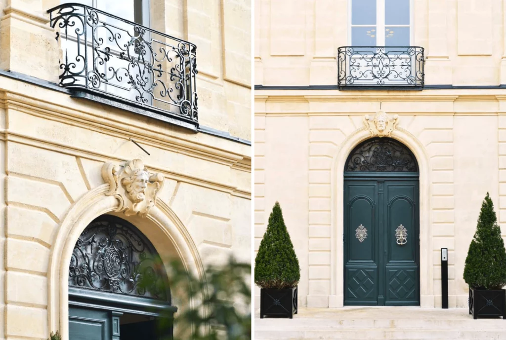 Façade rénovée d’un immeuble ancien avec moulures restaurées – projet en déficit foncier